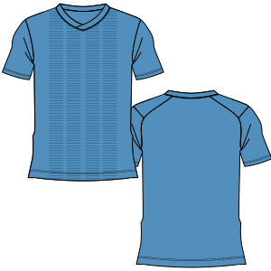 Fashion sewing patterns for MEN T-Shirts Football T-Shirt 9694